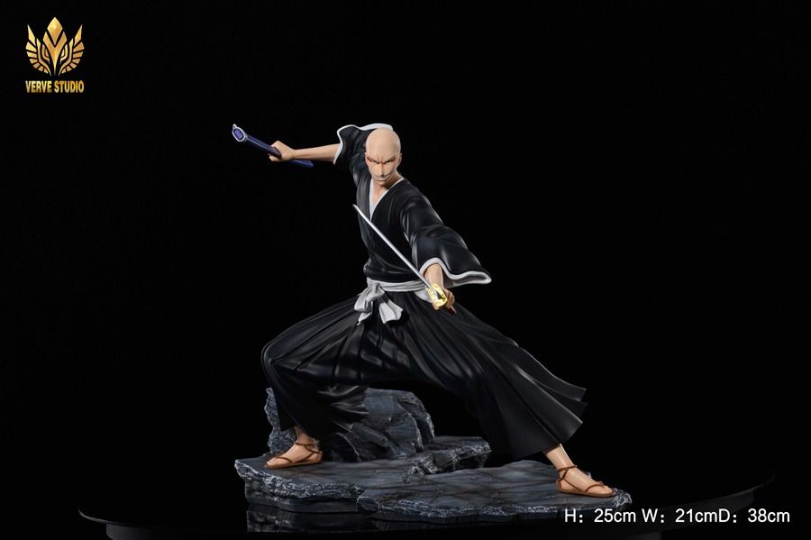 BLEACH  Verve-STUDIO まだらめいっかく フィギュア PO】Ikkaku Madarame | Verve Studio | Bleach【FREE Shipping】GK
