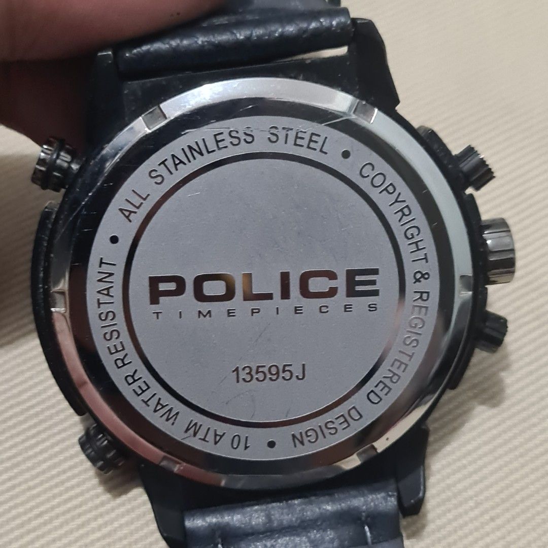 Police watch 15307j cheap