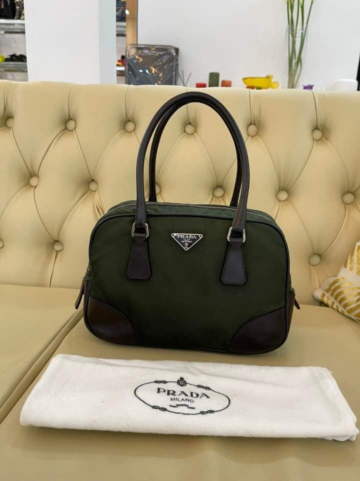 Prada mini bowling bag sale