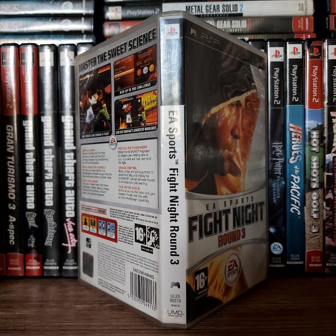PSP Sports/Action Games (Category: PlayStation) located in Manila. Submitted by watchesvideogamestoys (Listing ID 1217940132, Image 3). Description: FOR SALE PSP GAMES PRE OWNED Tekken 6 NO MANUAL - PhP1,999 Tekken Dark Resurrection - PhP799 NBA LIVE 06 - PhP599 NBA LIVE 07 NO MANUAL - PhP699 NBA 2k10 - PhP799 UEFA EURO 2008 - PhP499 Major League Baseball 2k8 - PhP499 EA Sports Fight Night Round 3 - PhP699 Tony Hawk’s Project 8 Greatest Hits - Ph