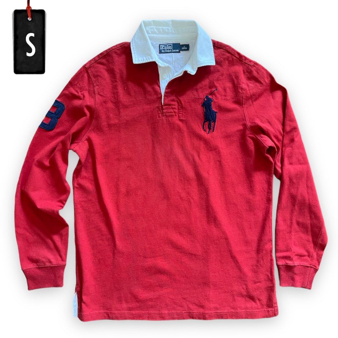 Ralph lauren long sleeve polo shirt on Carousell