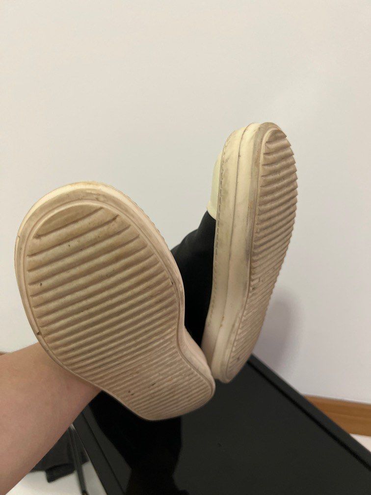 Rick Owens Knee High Boots, Women's Fashion, Footwear, Boots on Carousell