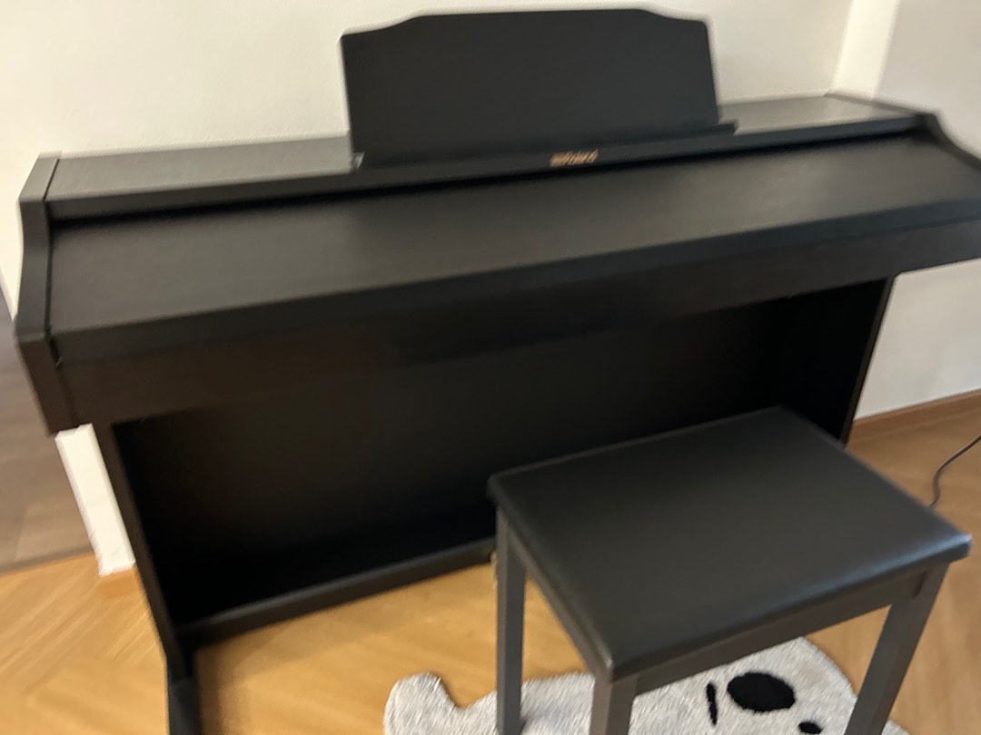 Roland digital piano RP501R with bench, Hobbies & Toys, Music & Media