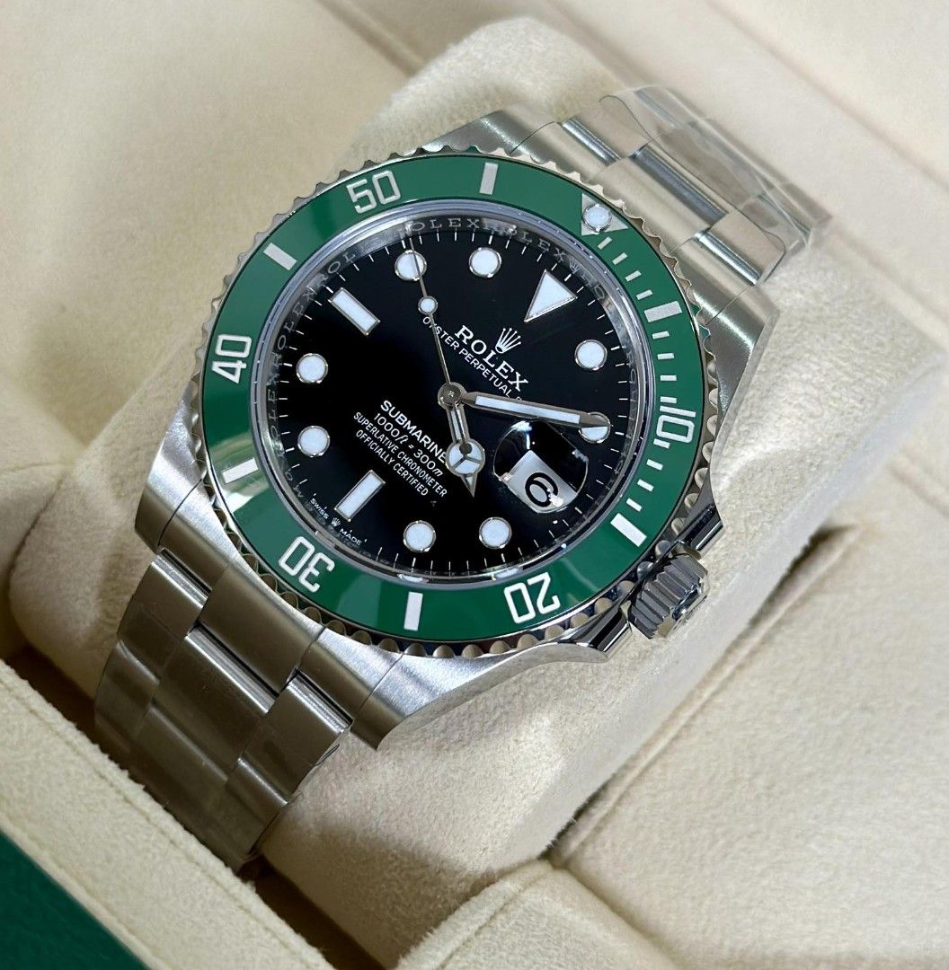Rolex (Category: Luxury Watches) located in Manila. Submitted by bng21 (Listing ID 1217994906, Image 3). Description: Full set reference 126610LV STARBUCKS 2022 41MM.