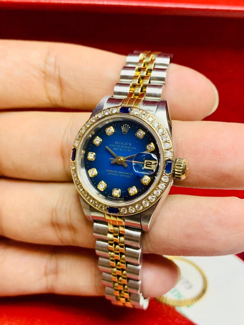 Rolex datejust sales 26mm diamond dial