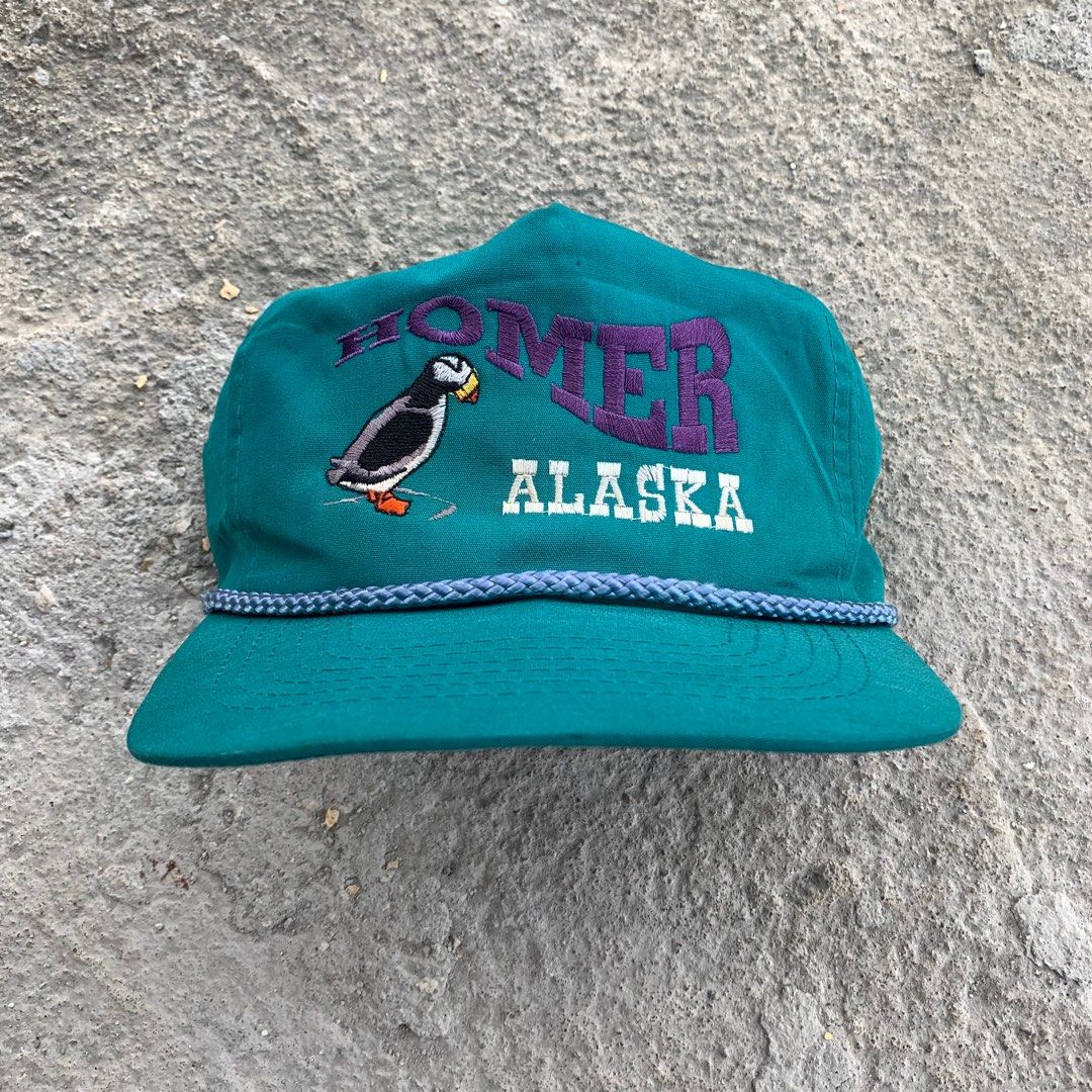rope hat homer alaska, Fesyen Pria, Aksesoris, Topi di Carousell