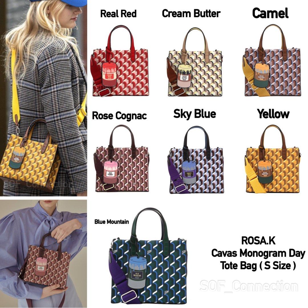 ROSA.K Day Size S Cabas Monogram Day Tote Bag