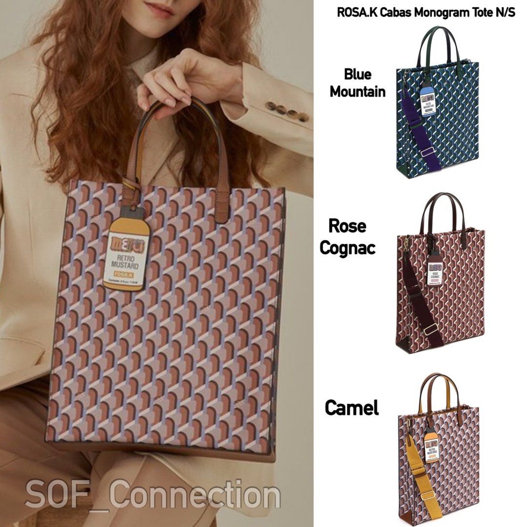 Buy Rosa.K ROSA.K Cabas Monogram Tote Bag S - Rose Cognac 2023 Online