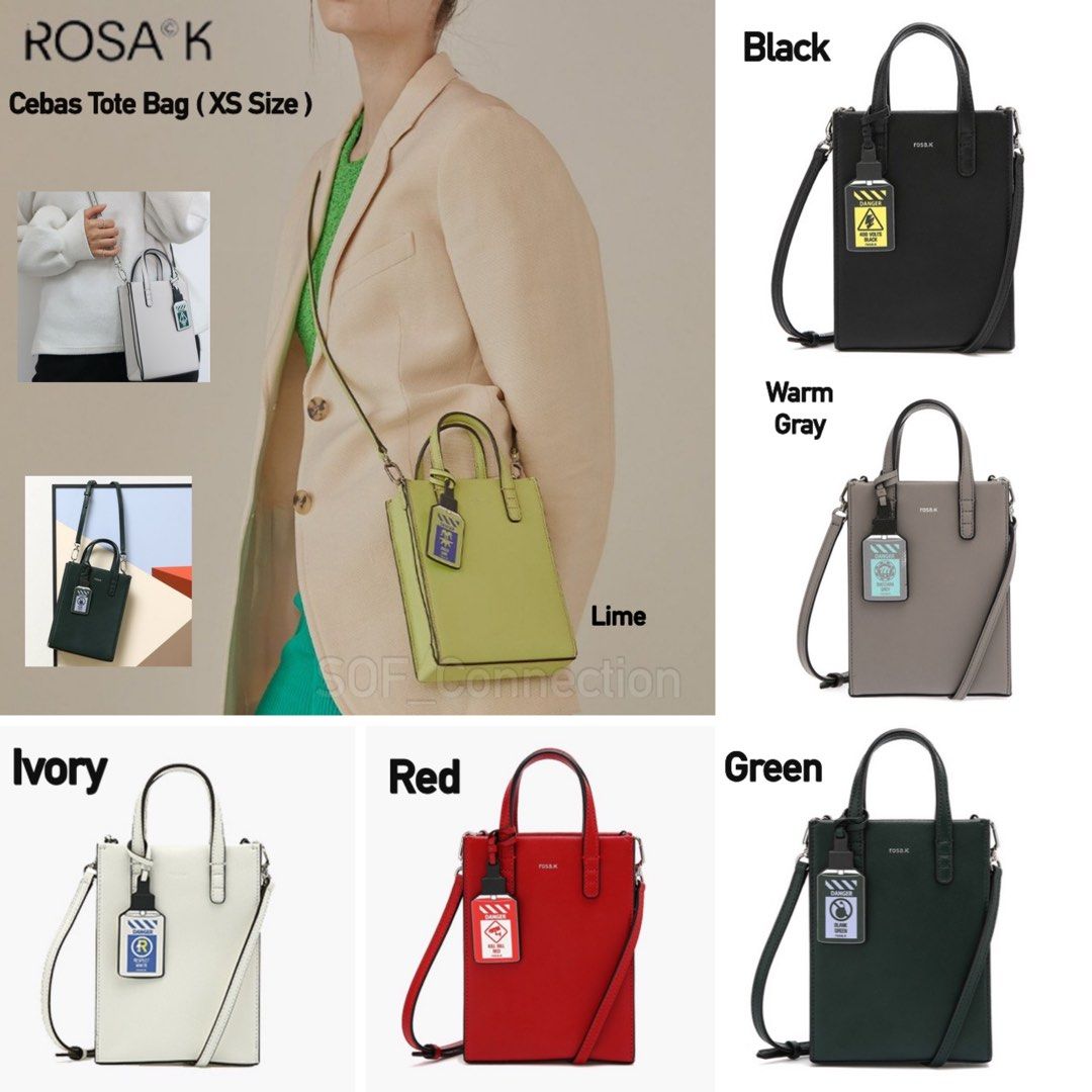 rosa.k Original Gray Med sling, Women's Fashion, Bags & Wallets, Cross-body  Bags on Carousell