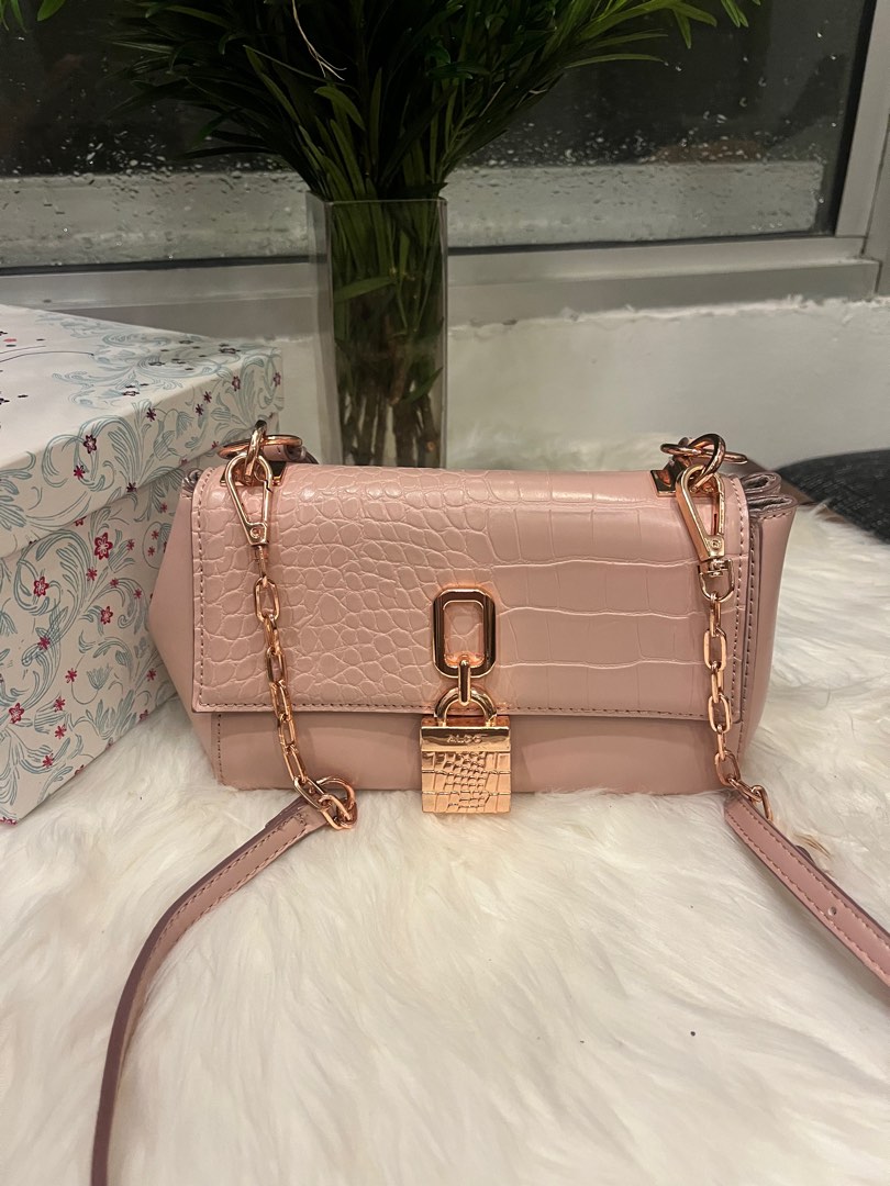 Aldo rose gold 2025 bag