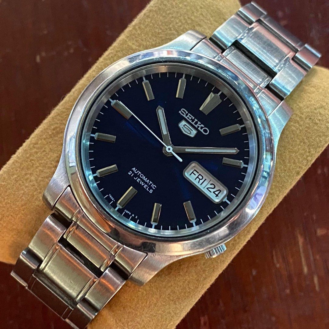 Seiko 5 blue face shop