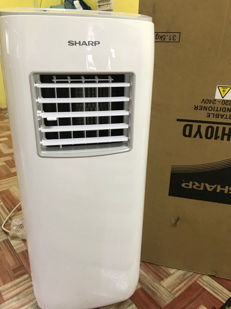 SHARP PORTABLE AIR CONDITIONER, TV & Home Appliances, Air Conditioners