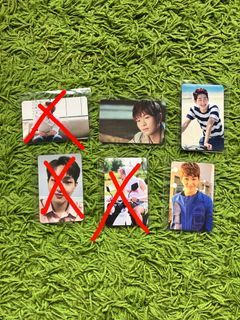 SHINee Onew Photocards (KR/JP)