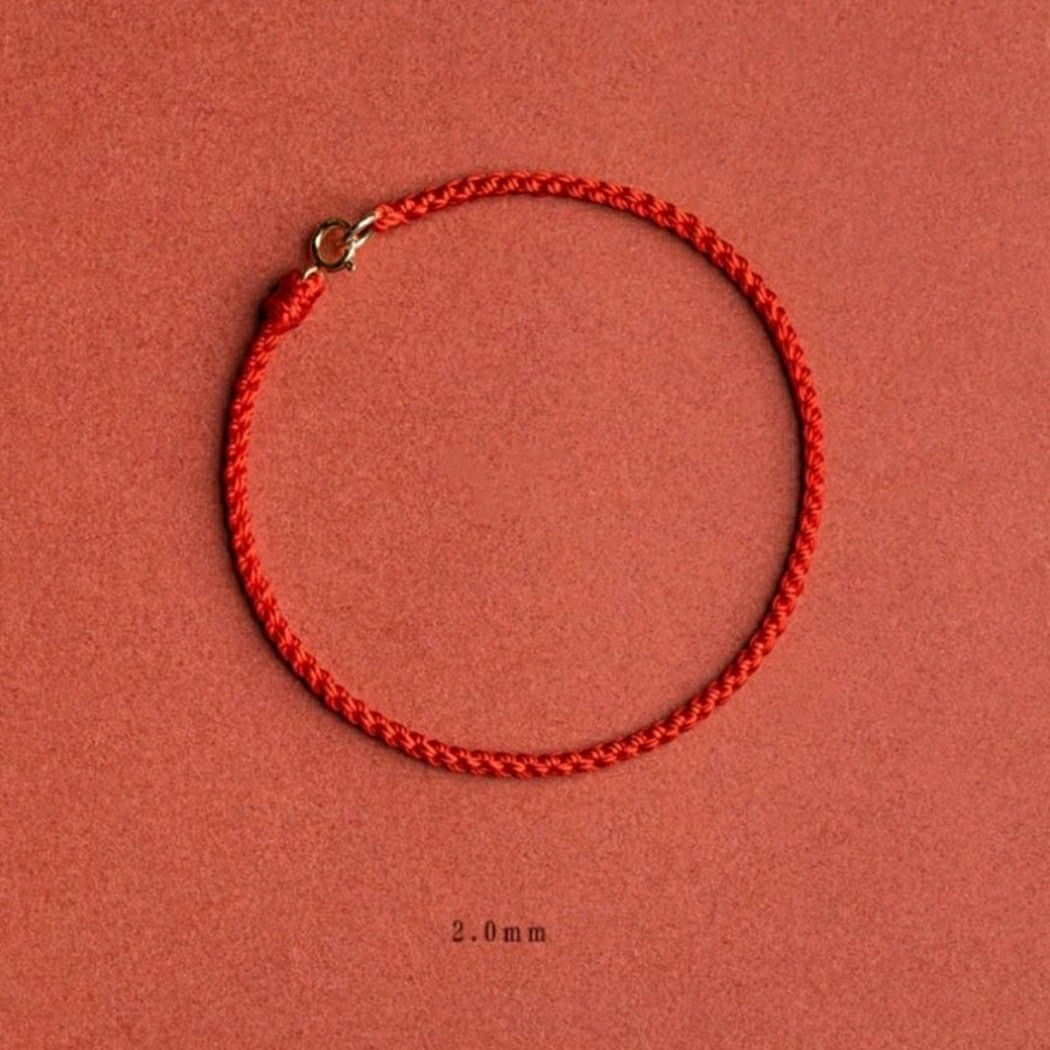 Red discount rope bracelet