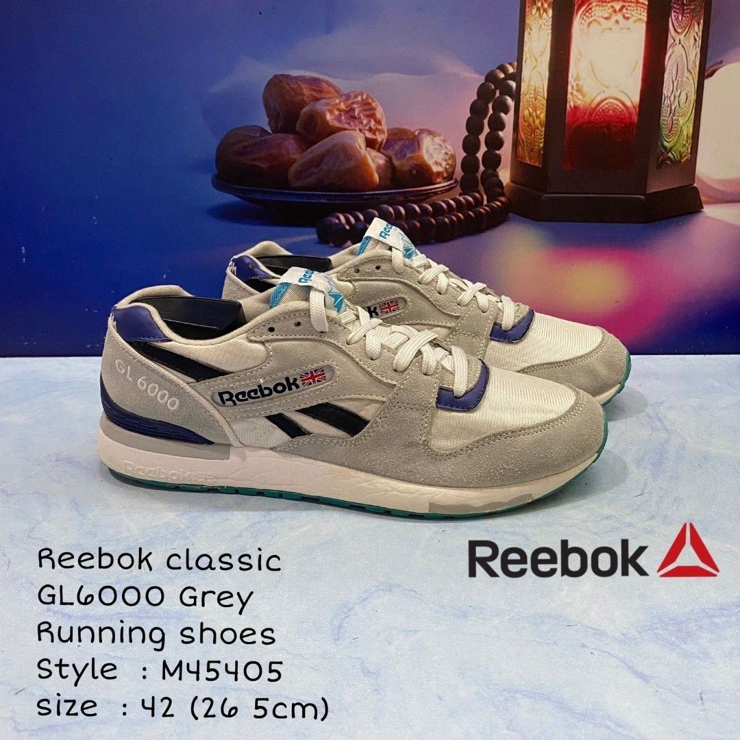 Sneakers Reebok M45405 classic GL6000 Grey Running shoes size 42