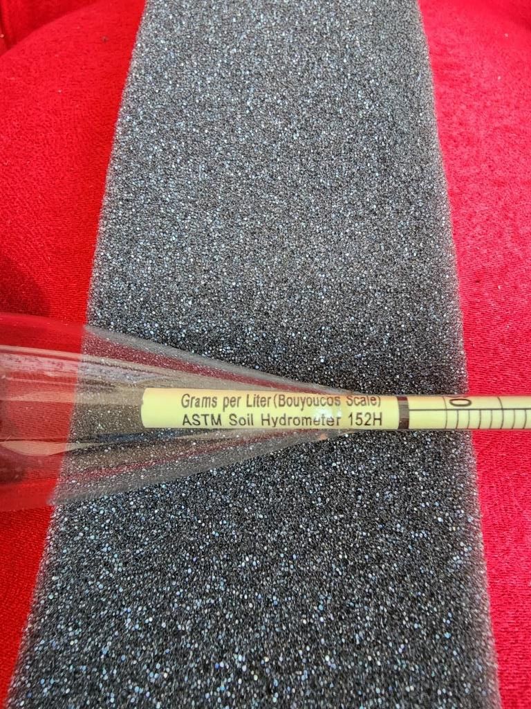 Soil Hydrometer, Soil Analysis ASTM Hydrometers, ASTM 152H, HB Durac