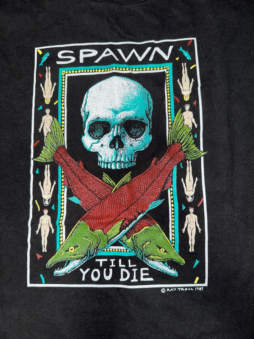 Spawn Till You Die vintage shirt 1987 Men s Fashion Activewear on Carousell