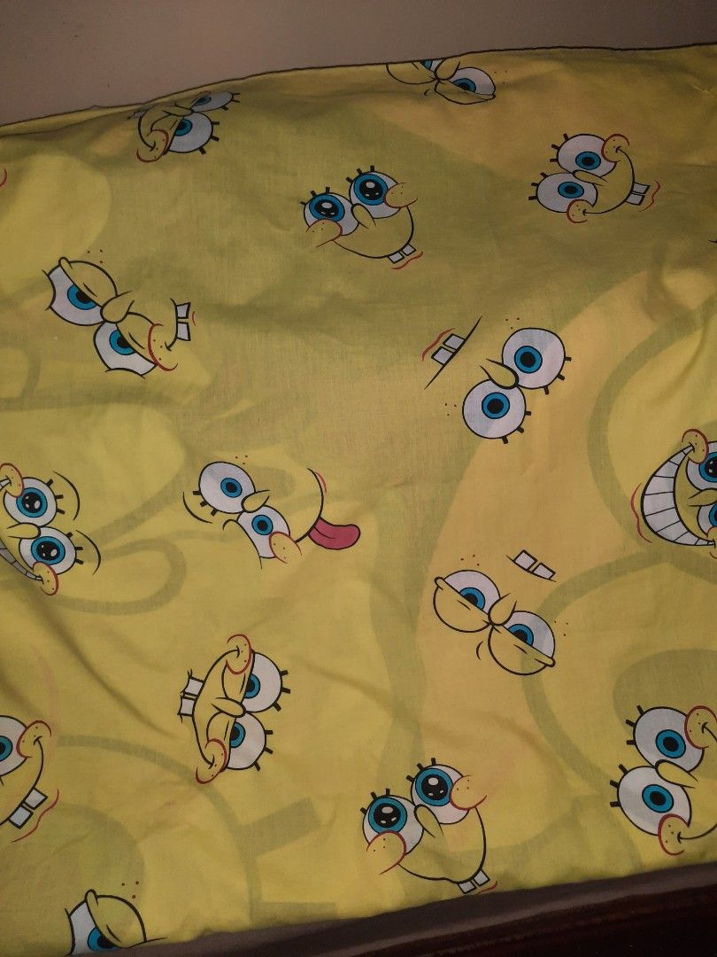 Spongebob duvet queen size on Carousell