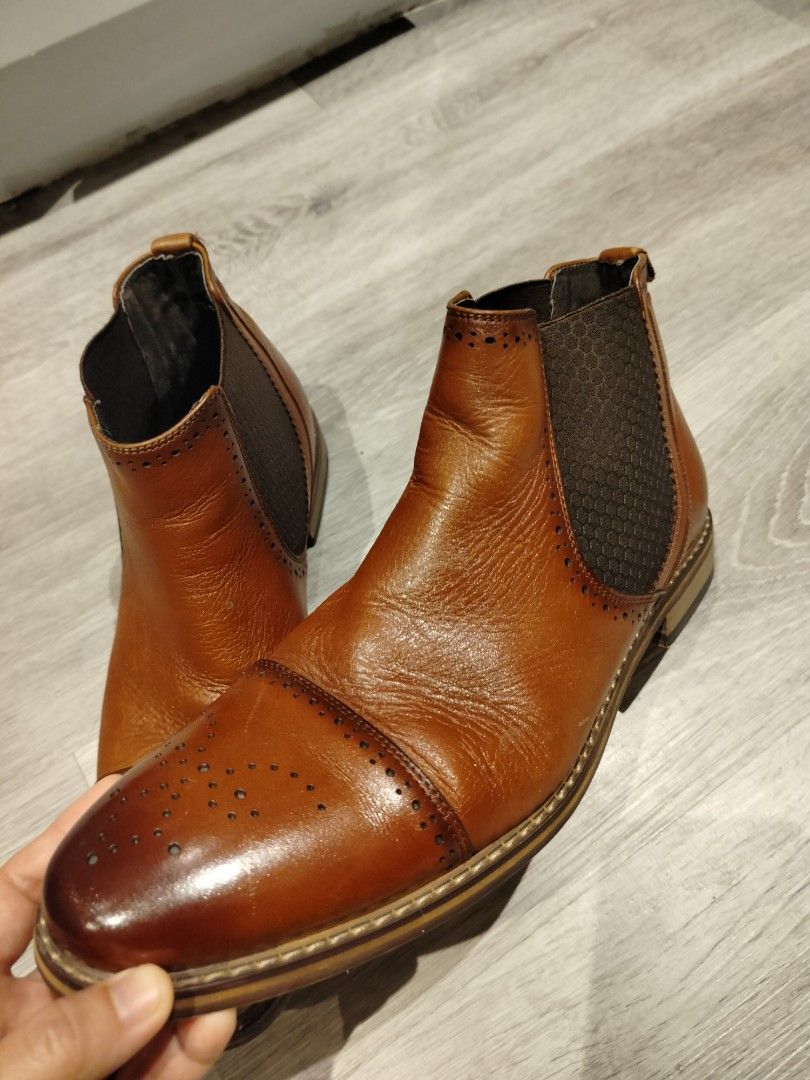 Stacy adams alomar cap toe boot on sale