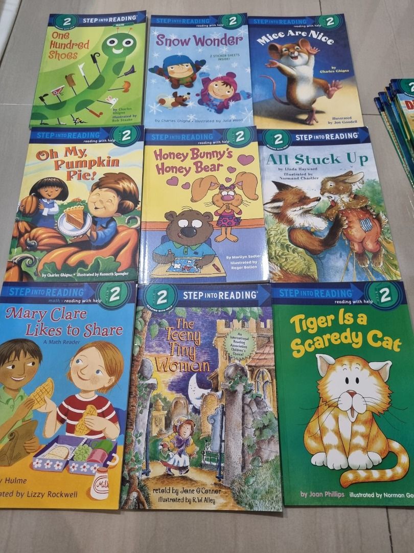Stage 2 step into reading 2 30 books hobbies toys books