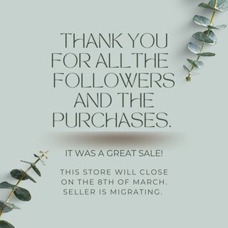 Store is closing on March 8, 2023.