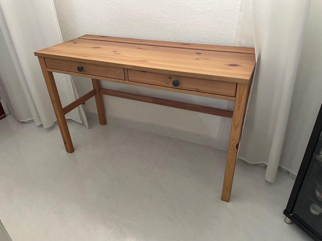 Study desk Ikea Hemnes, Furniture & Home Living, Furniture, Tables