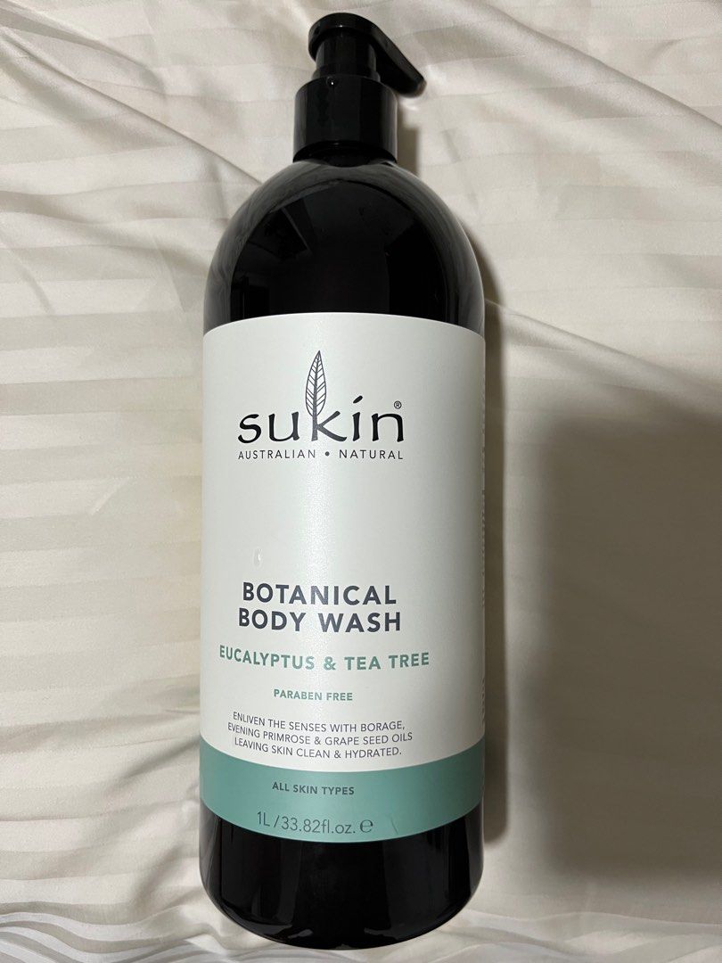 Sukin body wash (Eucalyptus and tea tree), Beauty & Personal Care, Bath