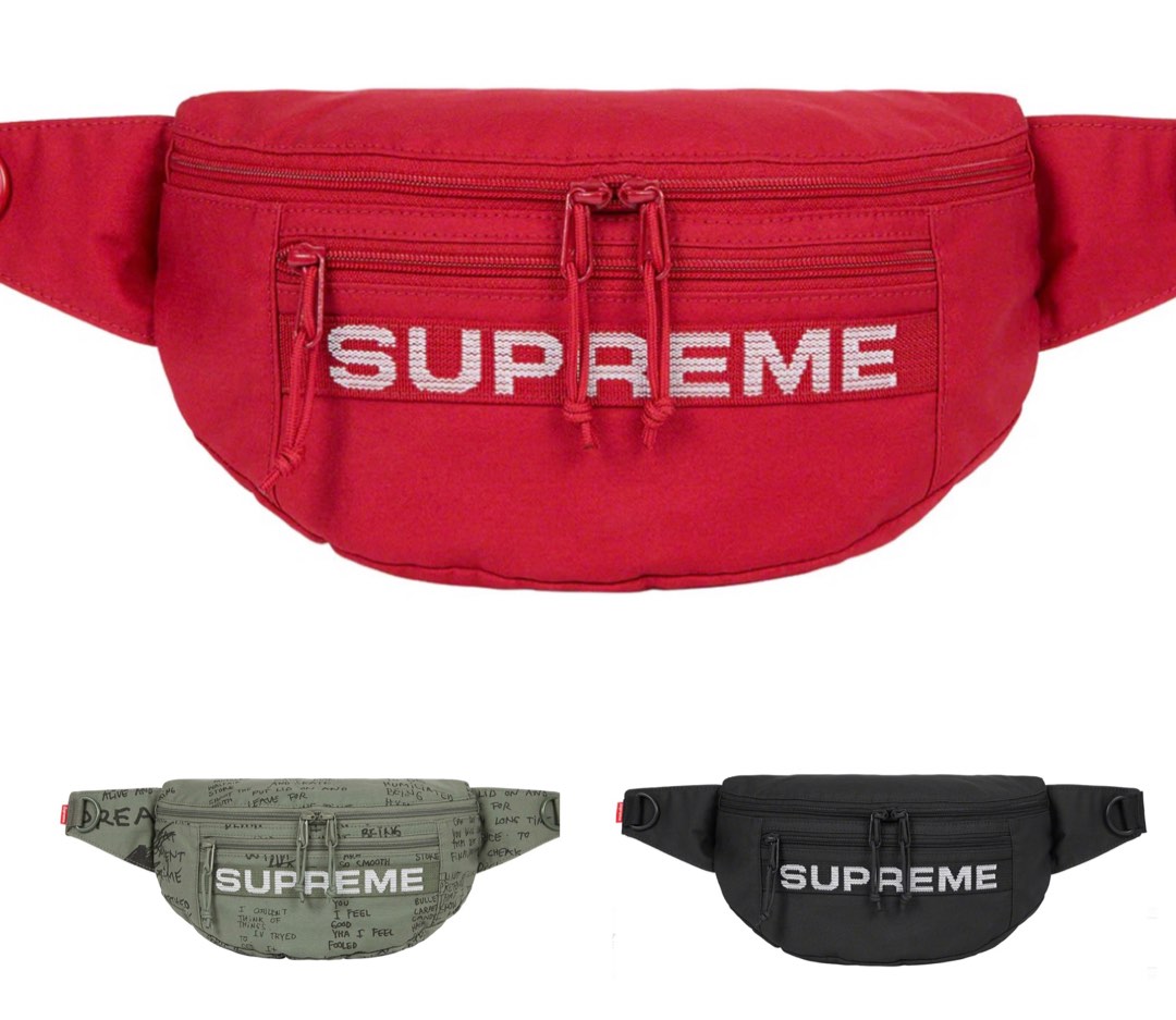 Supreme 23SS Field Waist Bag, 名牌, 手袋及銀包- Carousell