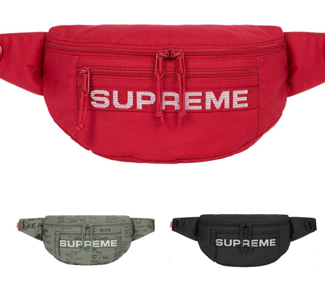 supreme field waist bag 23ss-