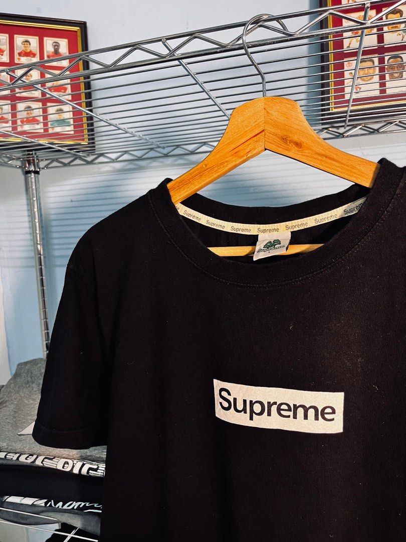 Supreme Box Logo Tshirt 20.5 26.5 M Men s Fashion Tops Sets