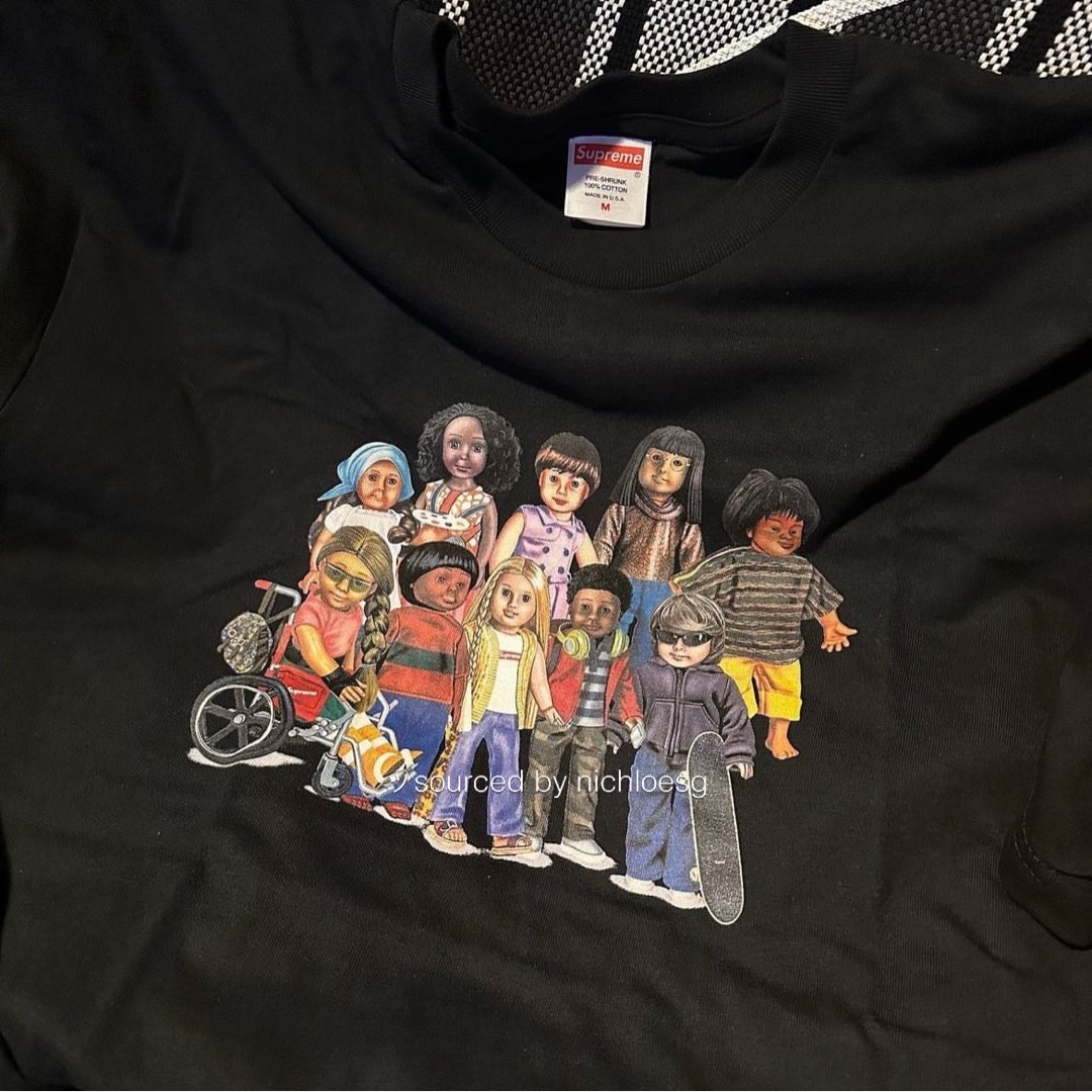 Supreme kids hand hot sale tee