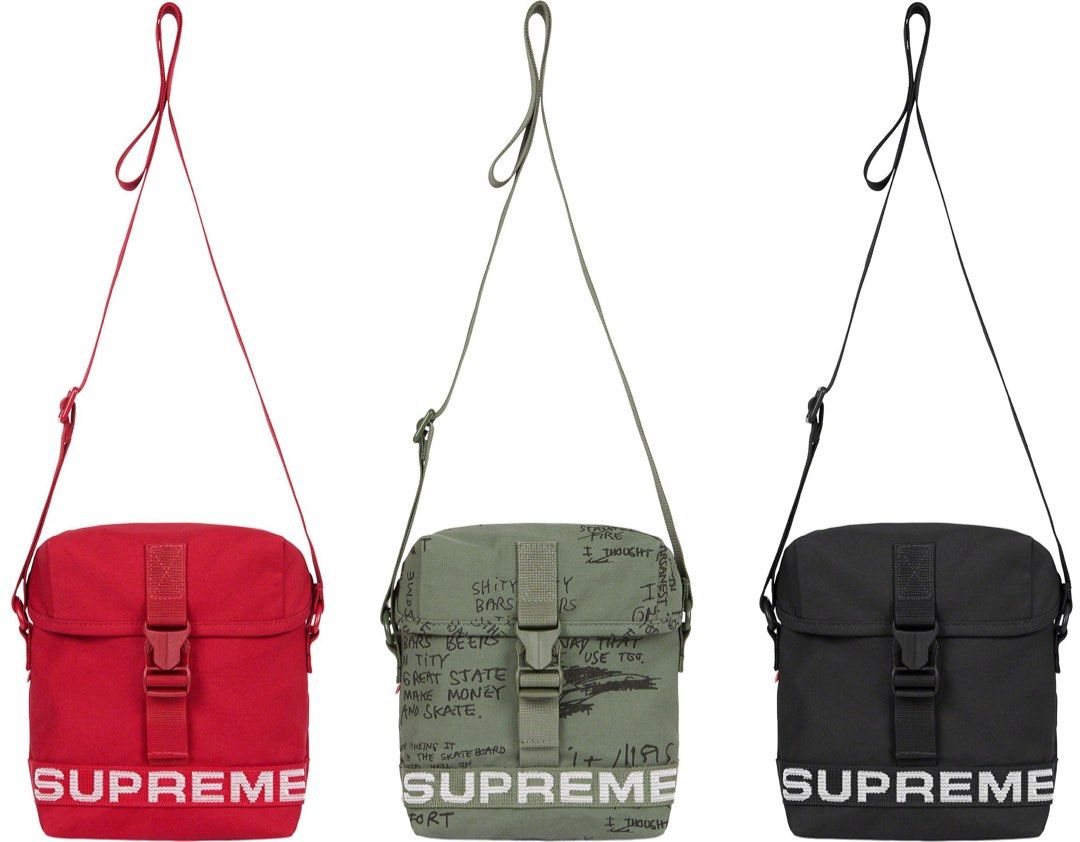 SUPREME FIELD SIDE BAG, Men's Fashion, Bags, Sling Bags on Carousell