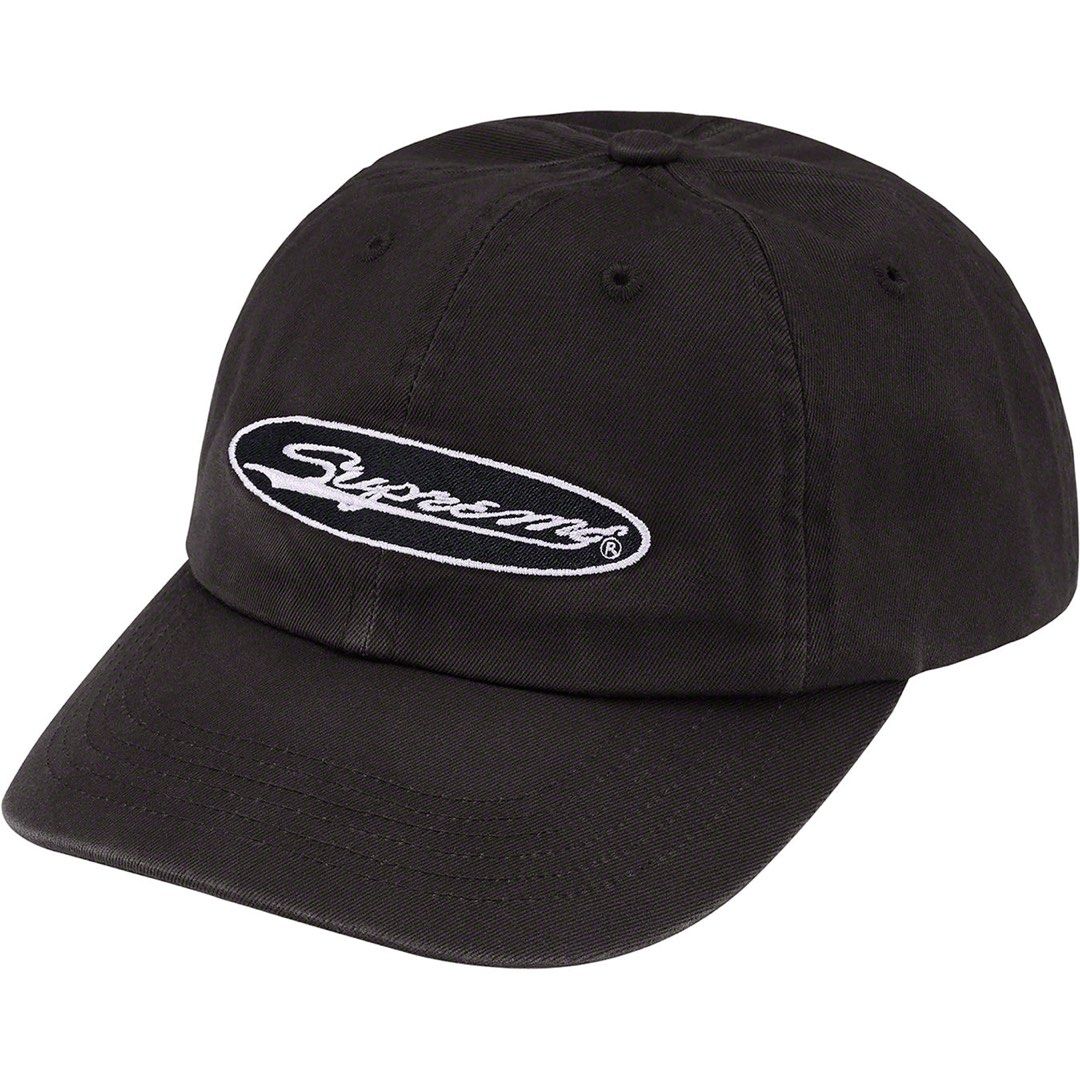 SUPREME OVAL 6-PANEL CAP, Men's Fashion, Watches Accessories