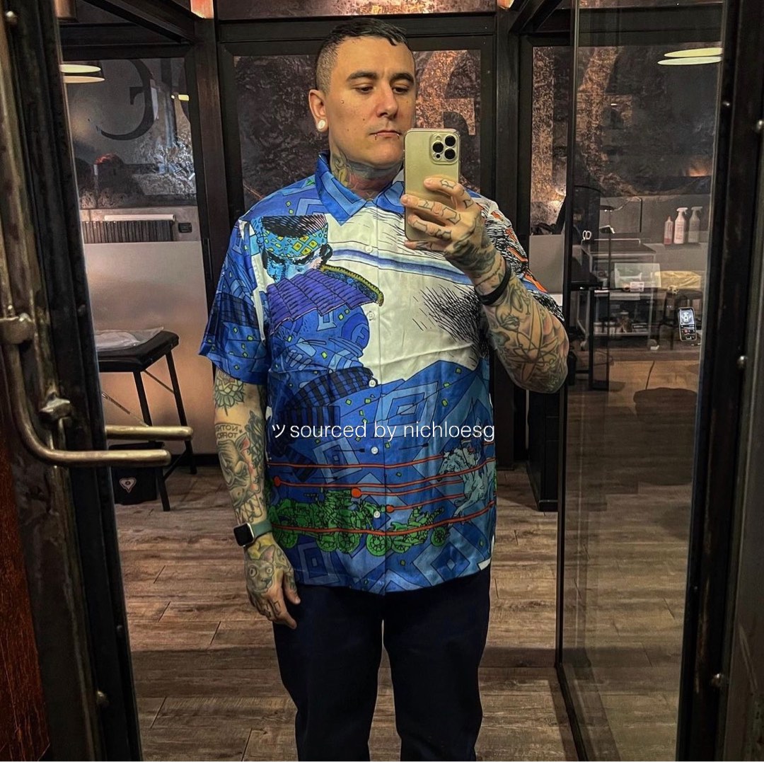 稀少XXL】Supreme Ronin Silk S/S Shirt Rare XXL Supreme Ronin