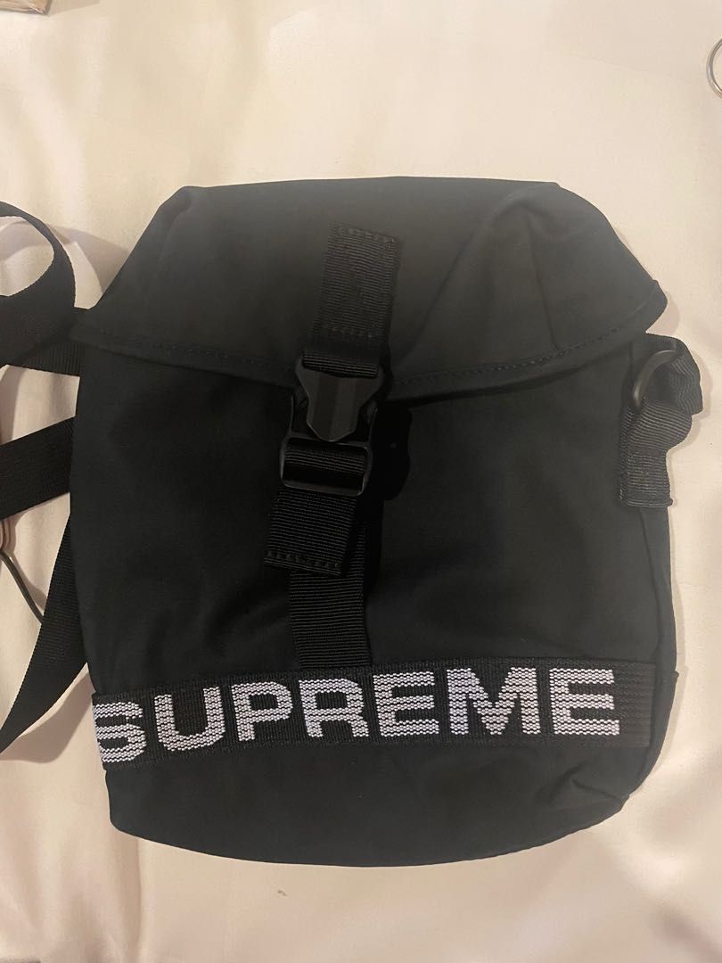 超美品の Supreme / FIELD SIDE BAG (黒) ショルダーバッグ - www