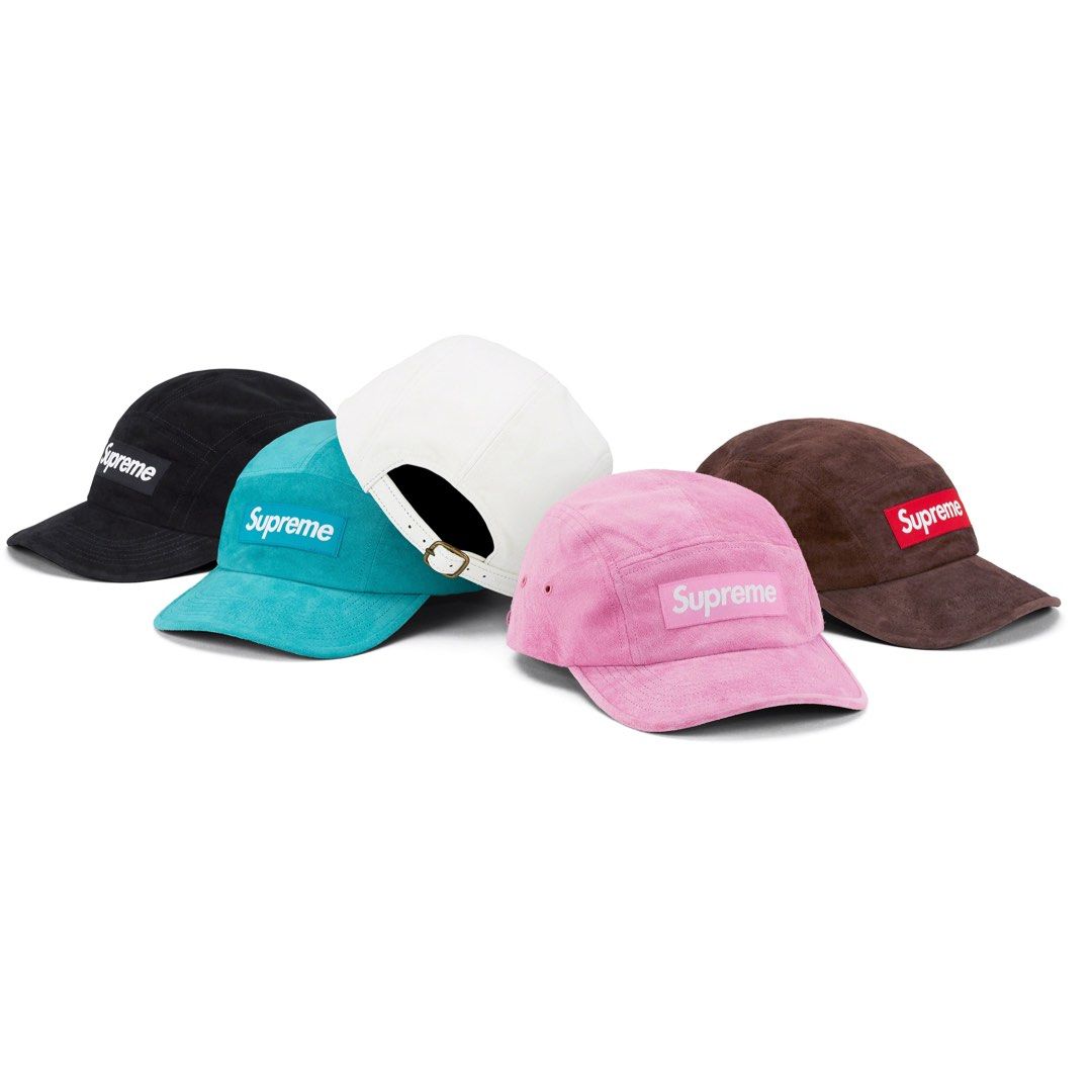 SUPREME SUEDE CAMP CAP Men s Fashion Watches Accessories Caps