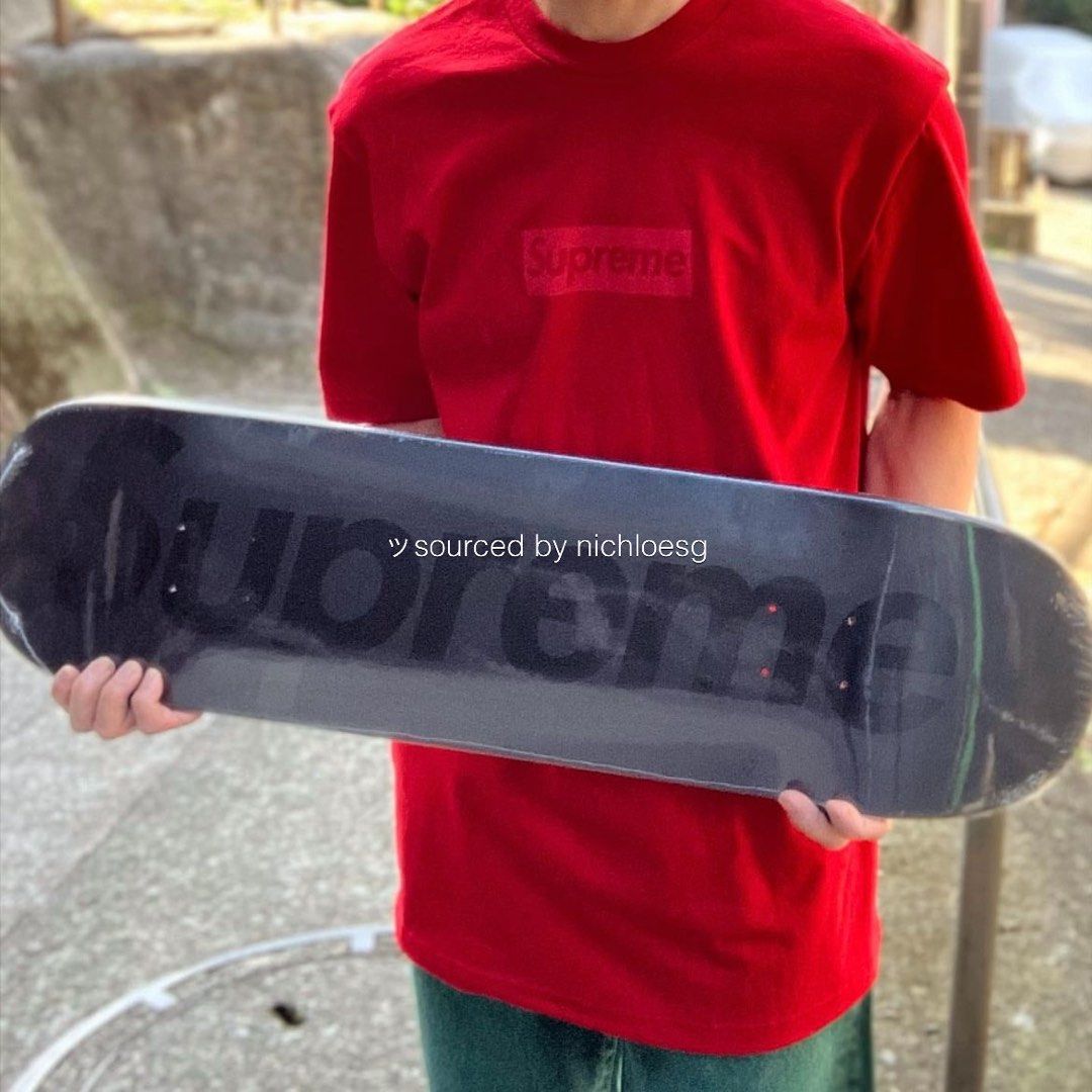 新品 Supreme Tonal Box Logo Skateboard - スケートボード