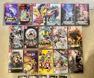 Switch games 寶可夢紫 寶可夢朱 寶可夢劍 寶可夢盾 寶可夢鑽石 寶可夢珍珠 Ai夢境檔案 ARMS 神臂斗士 蘇菲2 不可思議的煉金術士 進擊的巨人2 最終之戰 十三機兵防衛圈 2k21  Mamba forever 特別版 奇諾比奧隊長 紙片瑪利歐 皇家騎士團 重生
