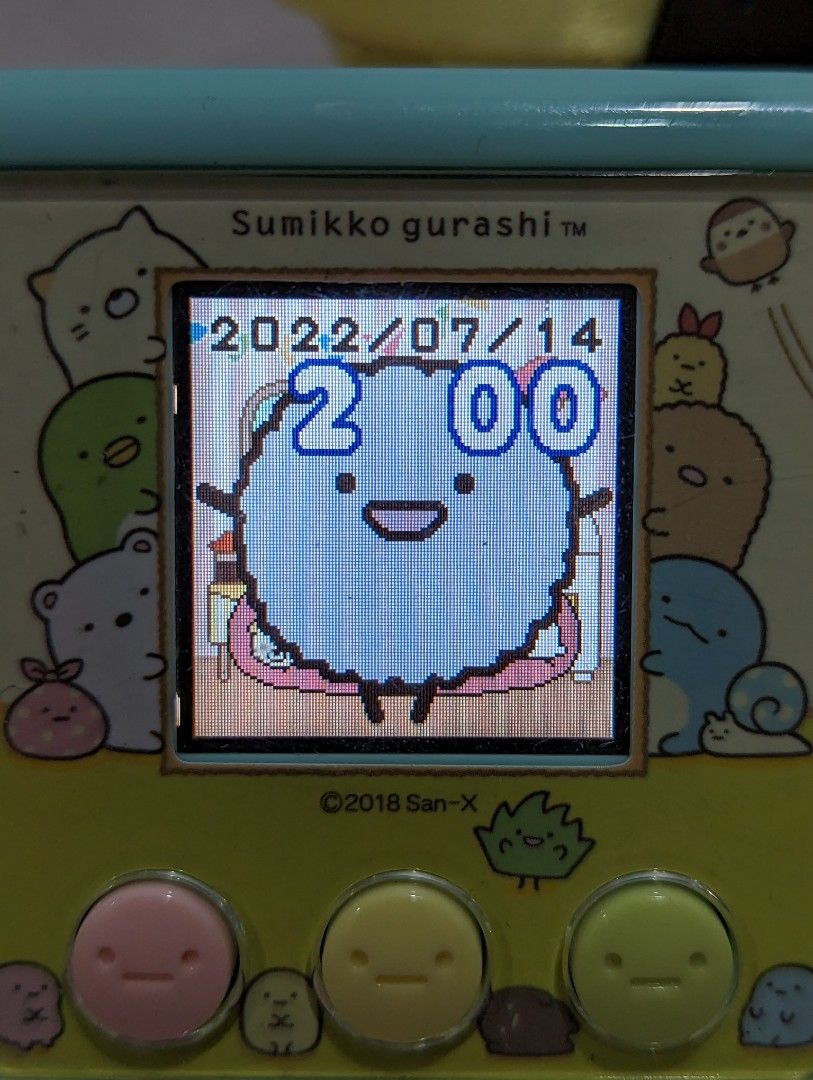 TakaraTomy Sumikko Gurashi Sumikko Atsume Virtual Pet like Tamagotchi