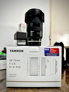 Tamron 28-75mm f2.8 FE lens for Sony