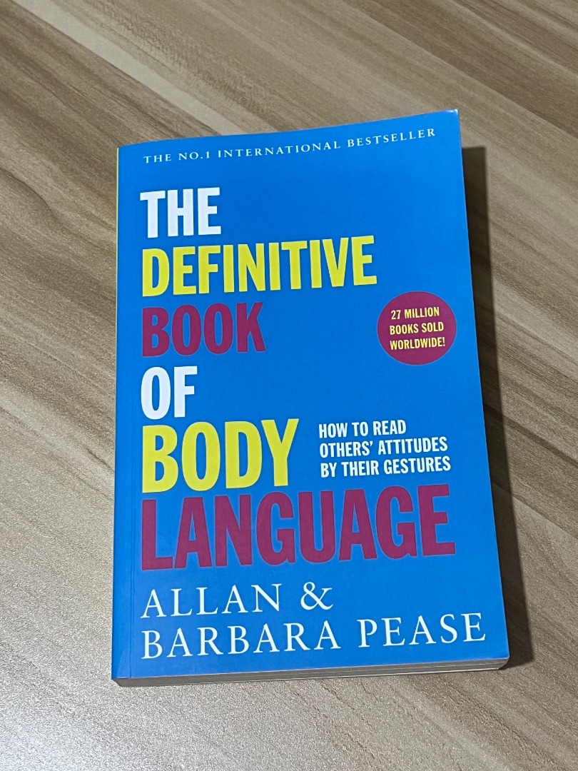 The Definitive Book Of Body Language By Allan And Barbara Pease Hobbies And Toys Books And Magazines 