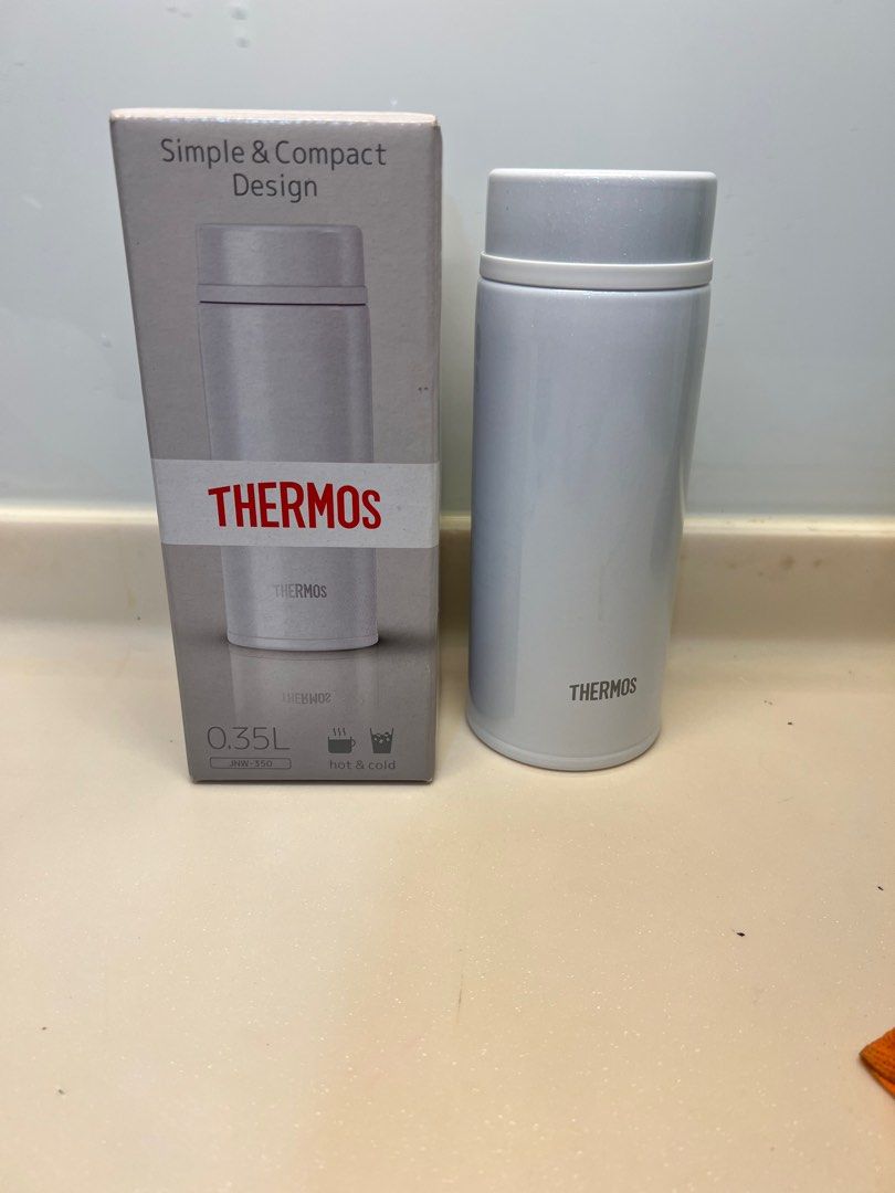 Thermos, hot and cold Tumbler 350ml, Furniture & Home Living