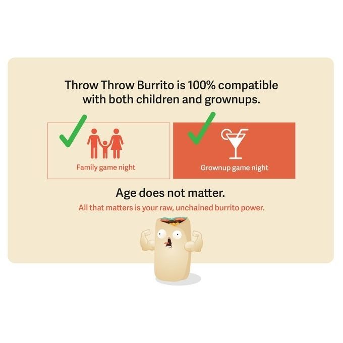 Throw Throw Burrito A Dodgeball Throwing Card Game Board Games