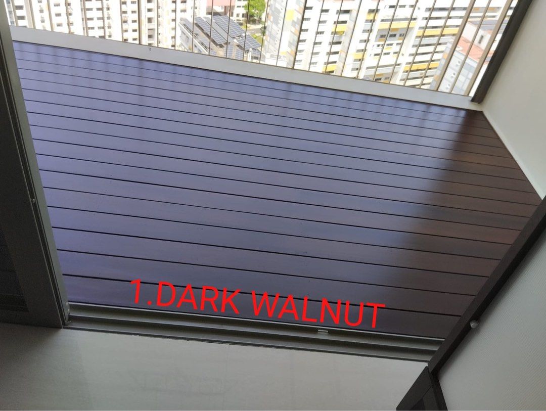 Outdoor Timber Decking, patio, planter Install, Repair and Polishing, Wooden balcony, sand varnish, stain walnut color , wood decking, decking varnish 62853069526529110