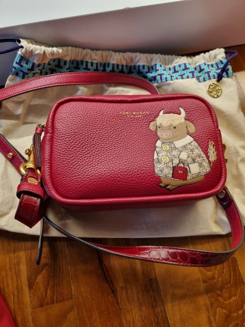 Tory Burch, sling small bag, limited edition, the year of Cow (Chinese  Zodiac), Women's Fashion, Bags & Wallets, Cross-body Bags on Carousell