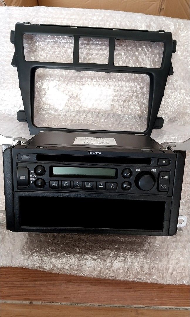 Toyota Vios Radio Player+Casing 2007-2013, Audio, Portable Music