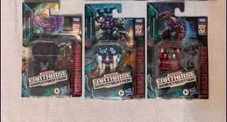 Transformers Transformer Generation 變形金剛 變型金剛 War for Cybertron WFC TAKARA TOMY Hasbro 孩之寶 正版  Earthrise 地出 Micromaster Battle master 武器 基地 目標戰士 三款不散