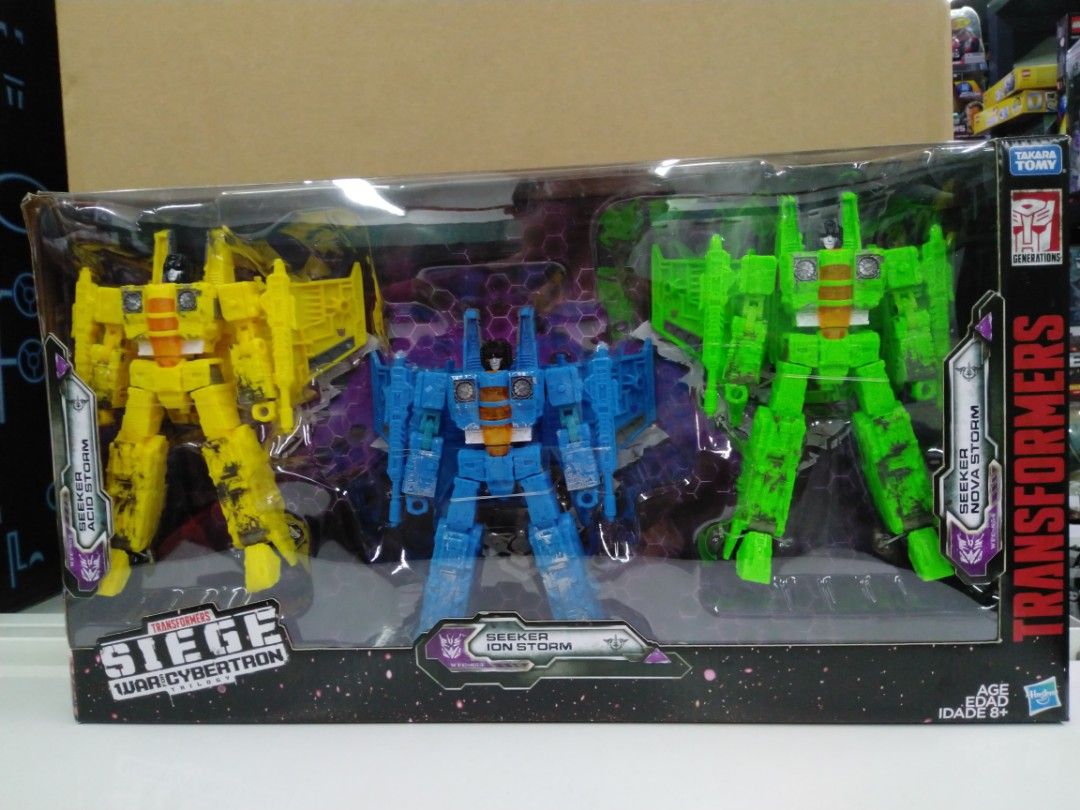 Transformers seekers store 3 pack