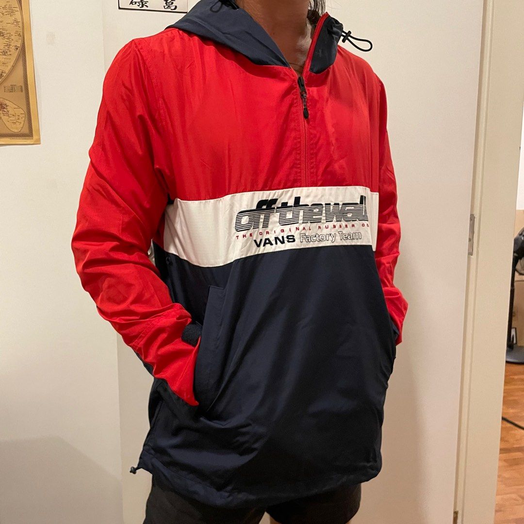 Vans windbreaker jacket men's Clearance
