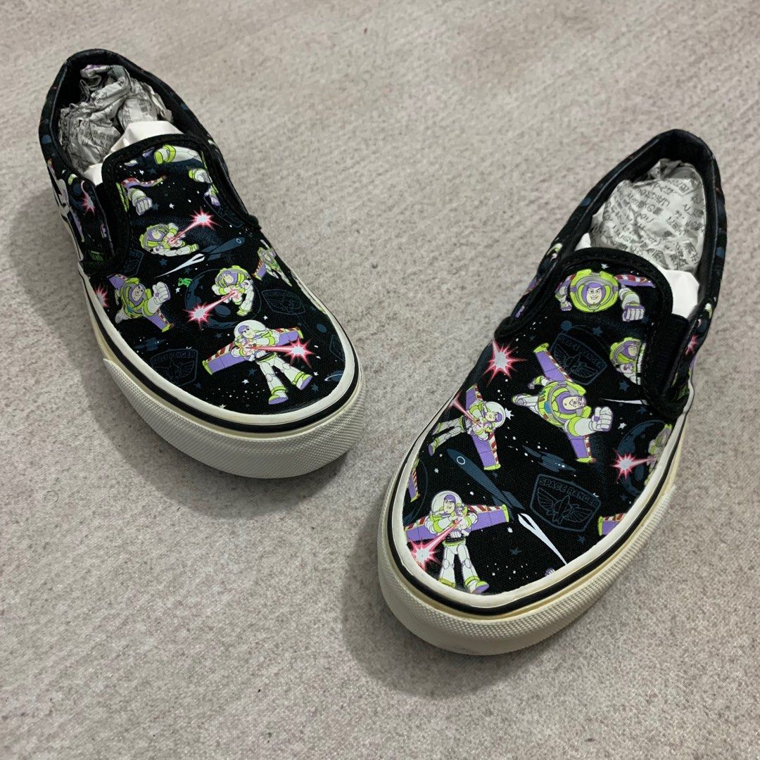 Buzz lightyear vans toddler cheap